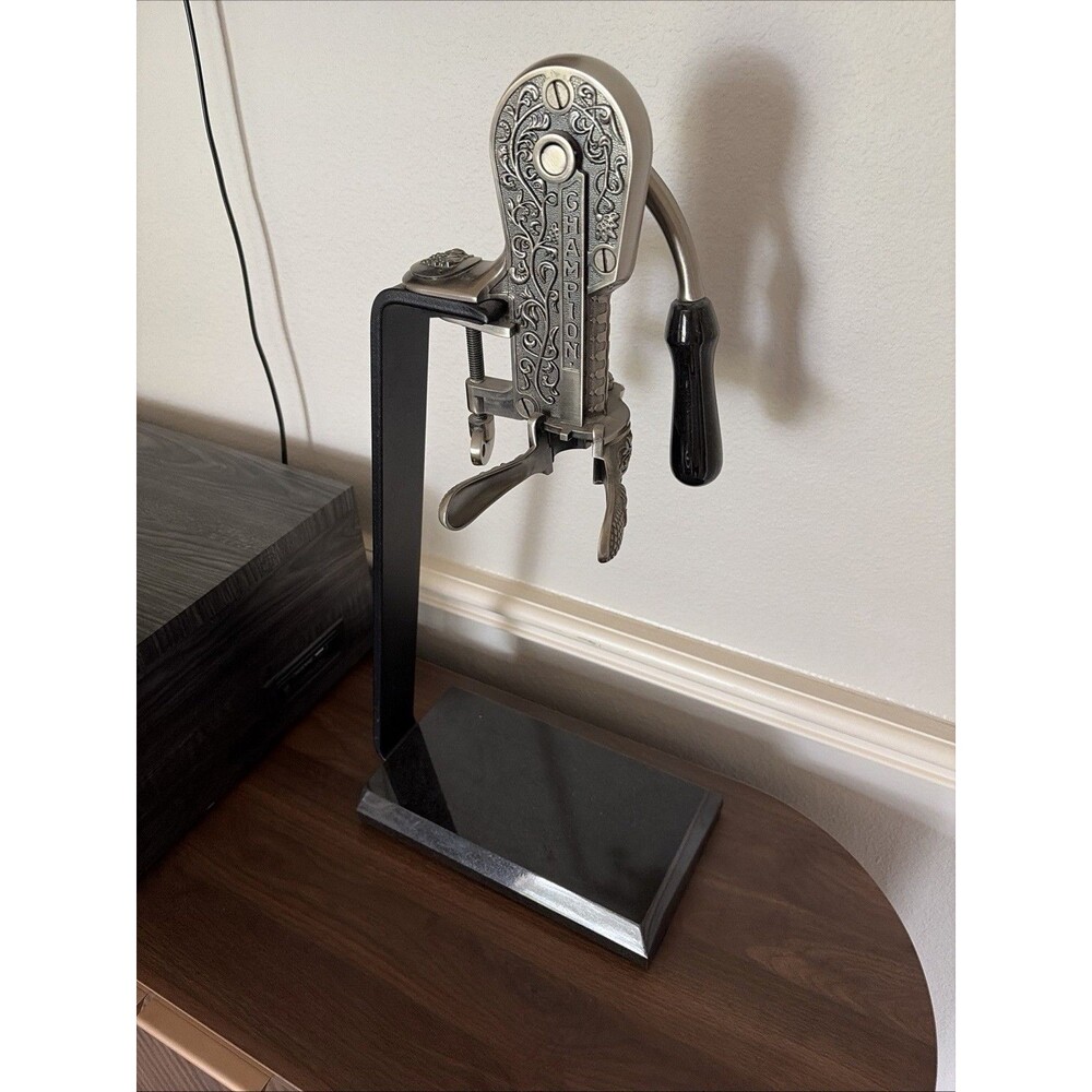VTG Roger Estate Table Top Corkscrew Wine Bottle Opener w/Granite Handle Stand